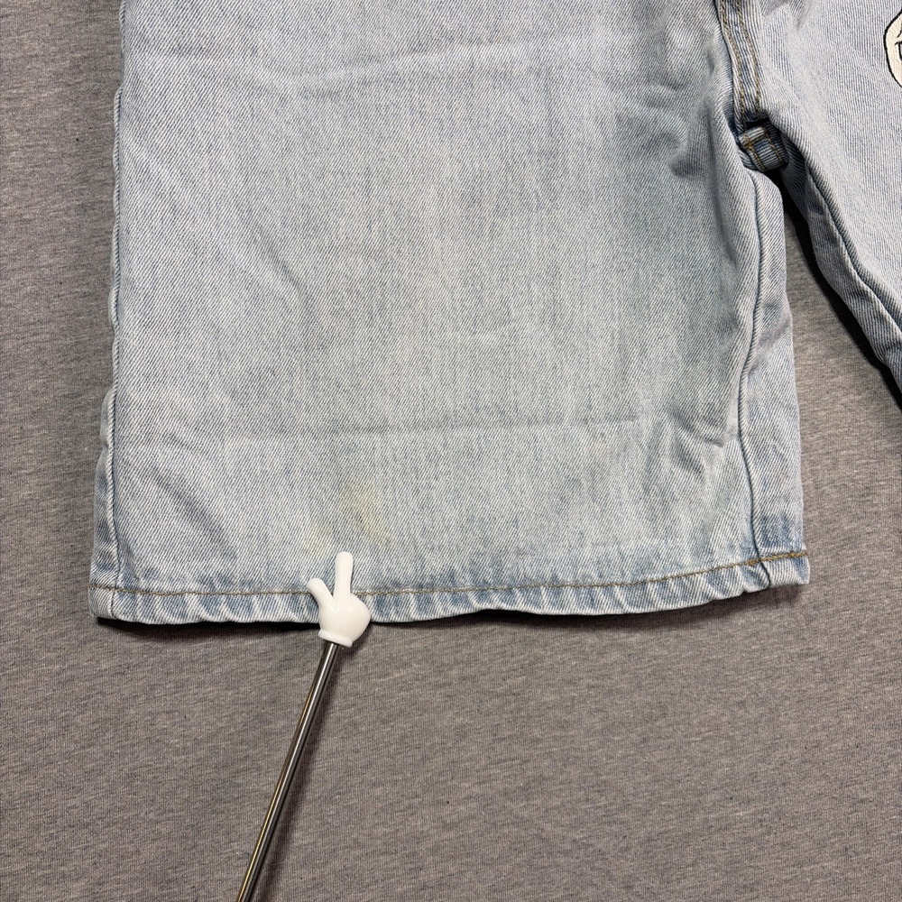 Vintage Disney Mickey Mouse Long Jean Denim Shorts - Medium - Picture 12 of 16